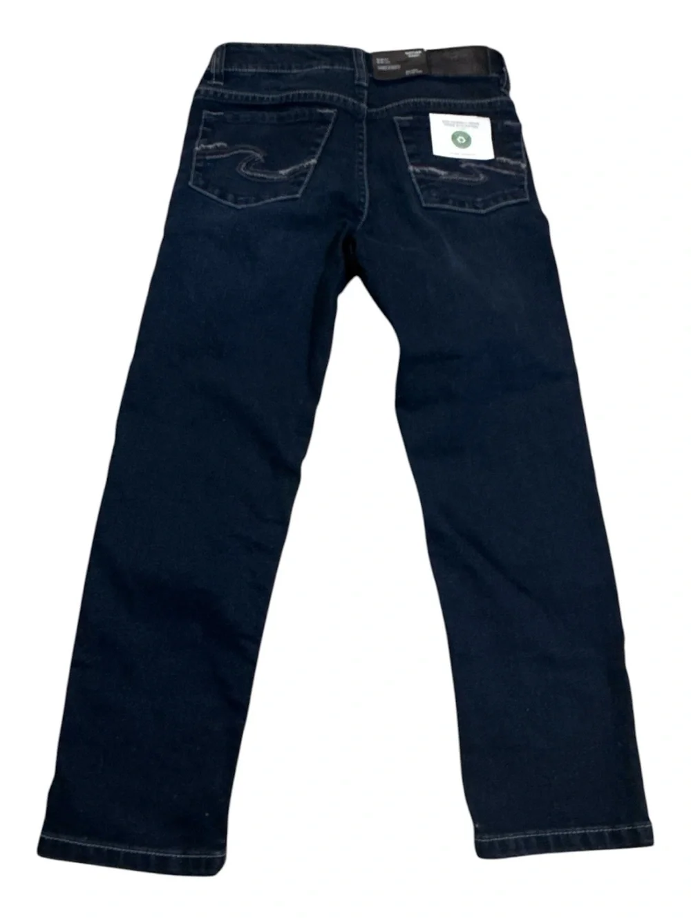 Silver Jeans Kids Dark Indigo Skinny Jeans Size 6 NWT - Picture 2 of 4